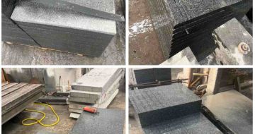 盐城 芝麻黑地铺石材