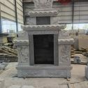 盐城 芝麻灰高档墓碑、土墓，一套也支持定做