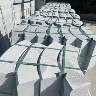 盐城 芝麻灰弧形路沿石