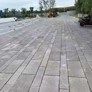 盐城仿古石铺装效果