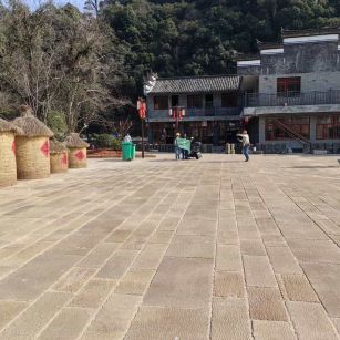 盐城仿古石铺装效果