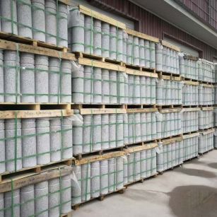 盐城 芝麻白挡车柱、阻车桩、隔离柱