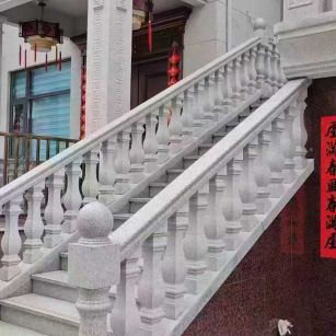 盐城 天然石材 阳台庭院护栏、栏杆