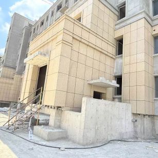 盐城 黄金麻干挂，工地实拍