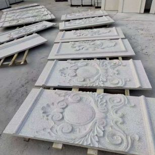 盐城 芝麻白干挂雕花板