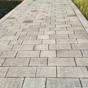 盐城仿古石铺装效果