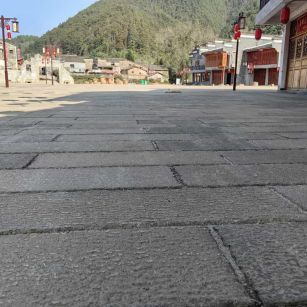 盐城仿古石铺装效果