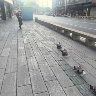 盐城仿古石铺装效果