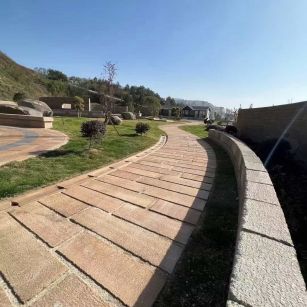 盐城仿古石铺装效果