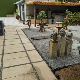 盐城仿古石铺装效果