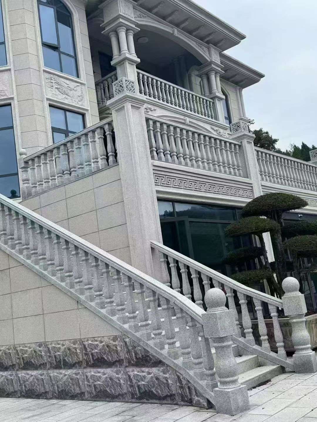 盐城 芝麻白别墅，栏杆