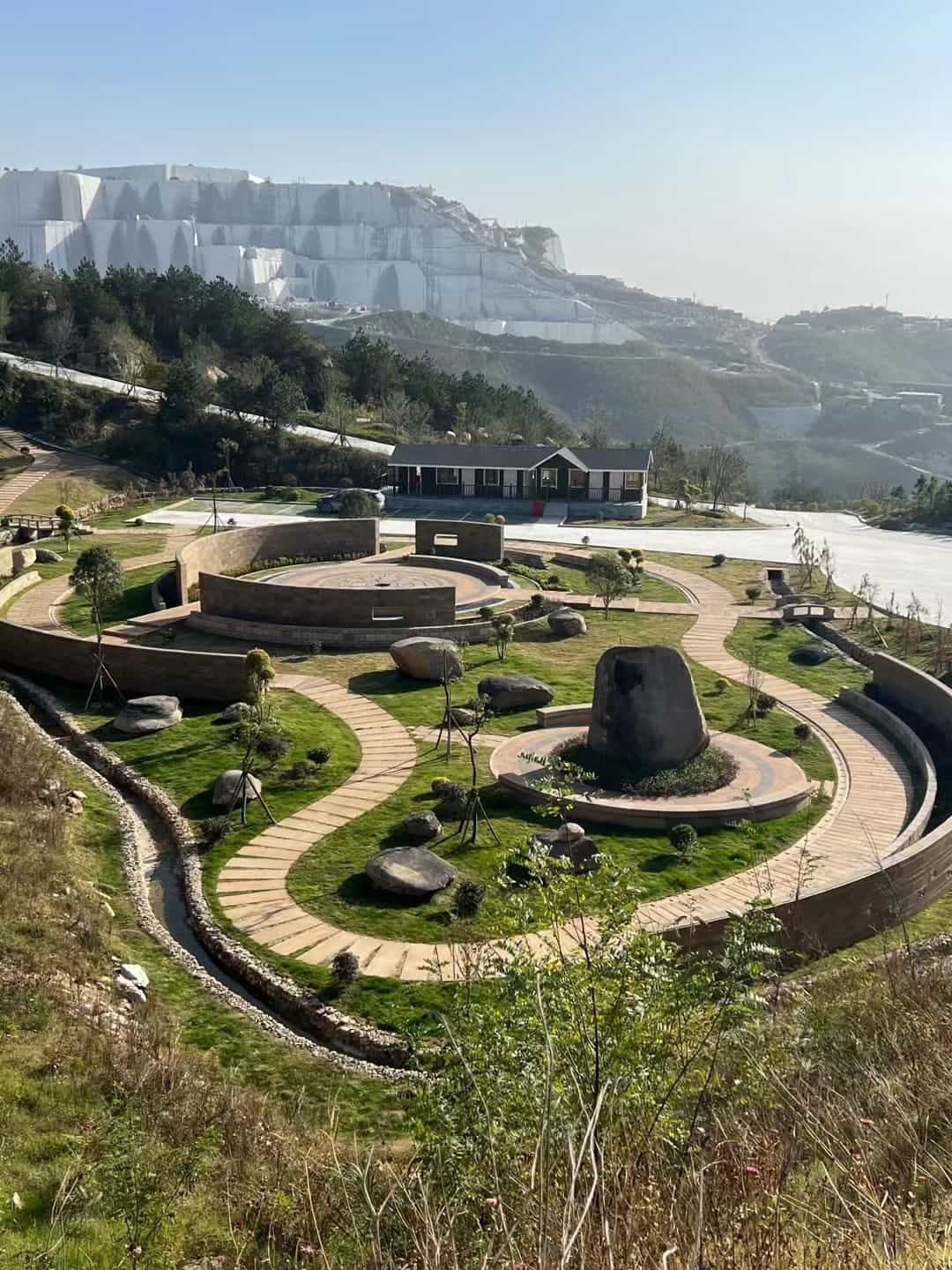 盐城仿古石铺装整体效果