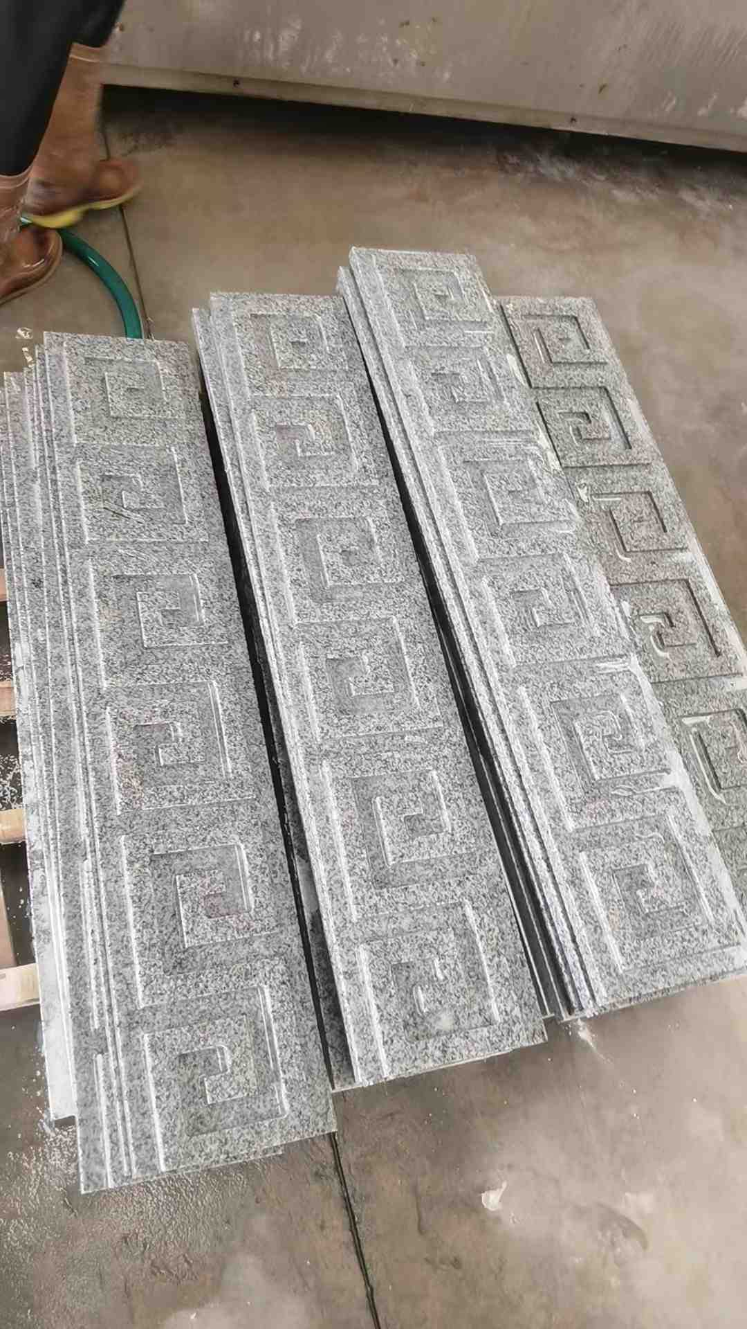 盐城 别墅回纹线条，雕刻