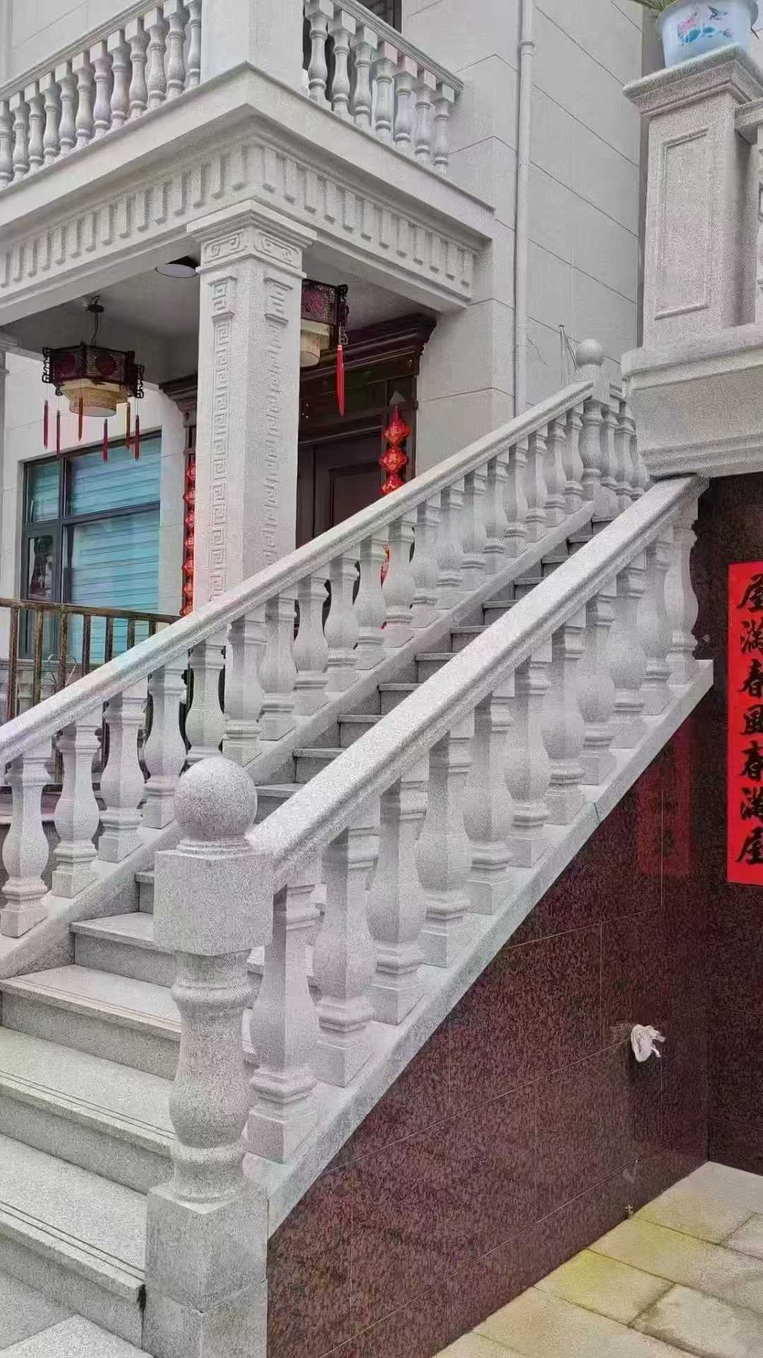 盐城 天然石材 阳台庭院护栏、栏杆
