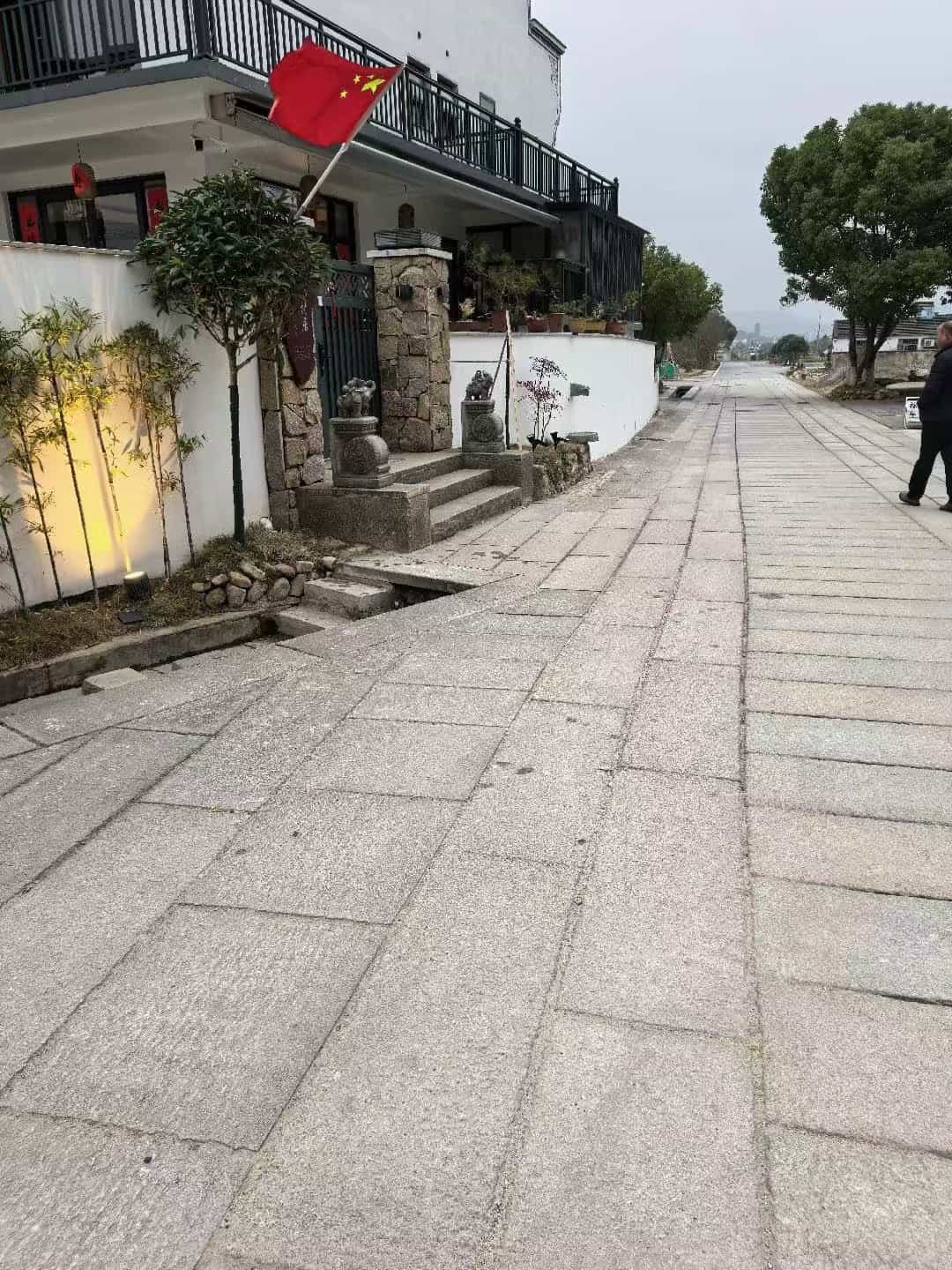 盐城仿古石铺装效果