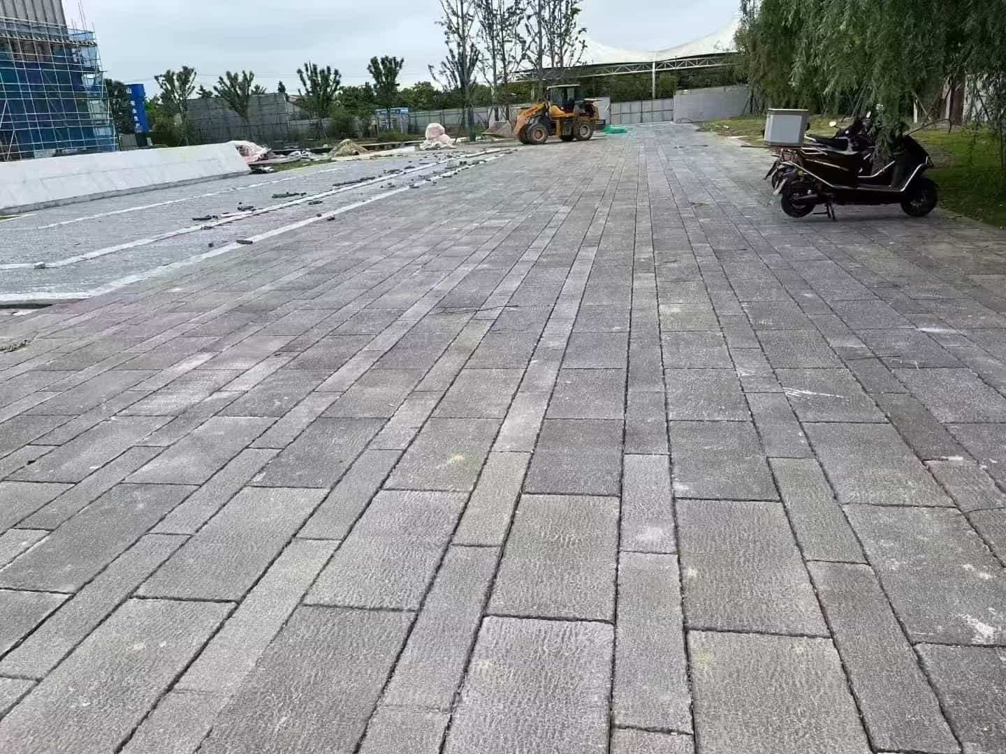 盐城仿古石铺装效果
