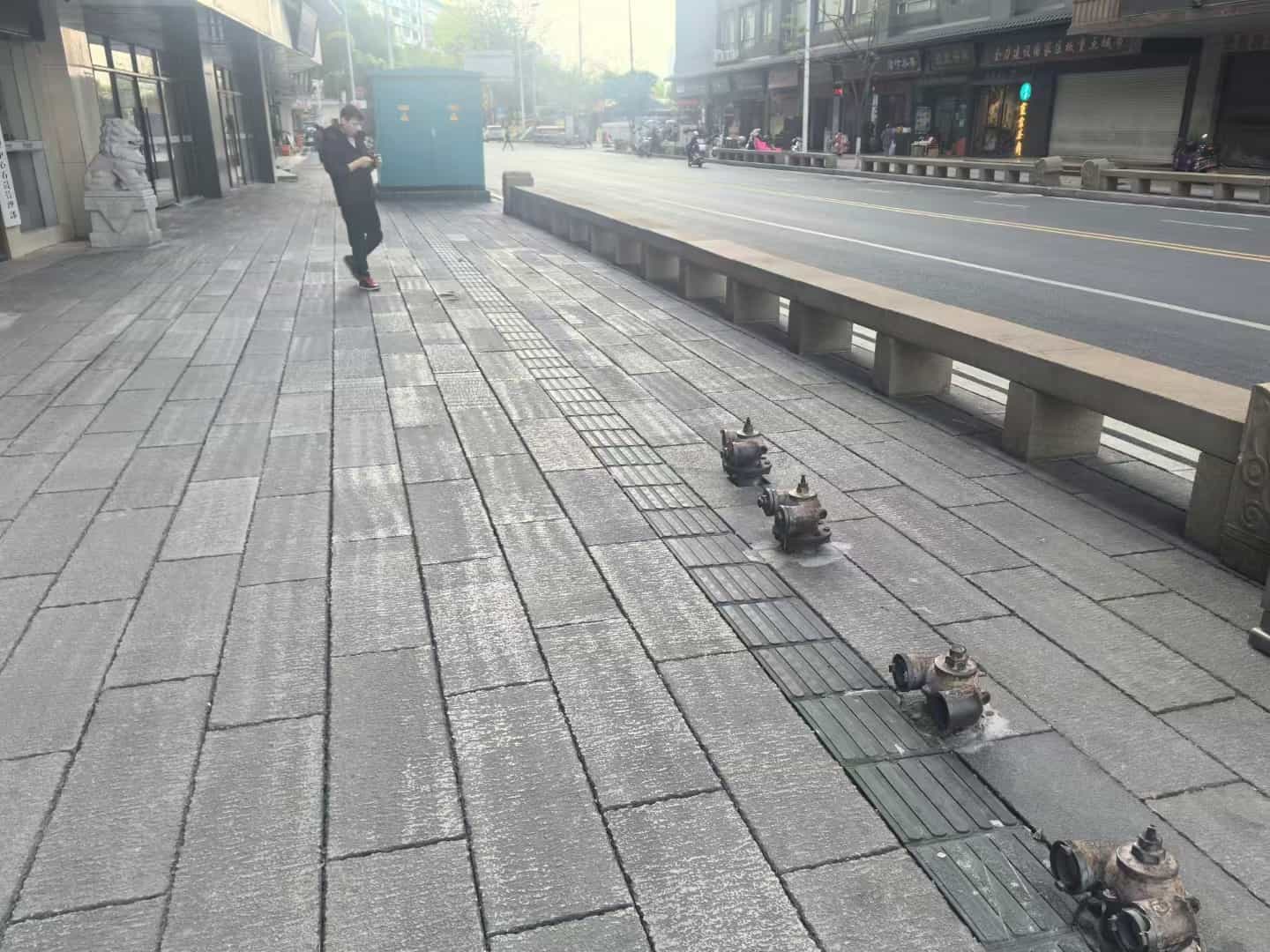 盐城仿古石铺装效果