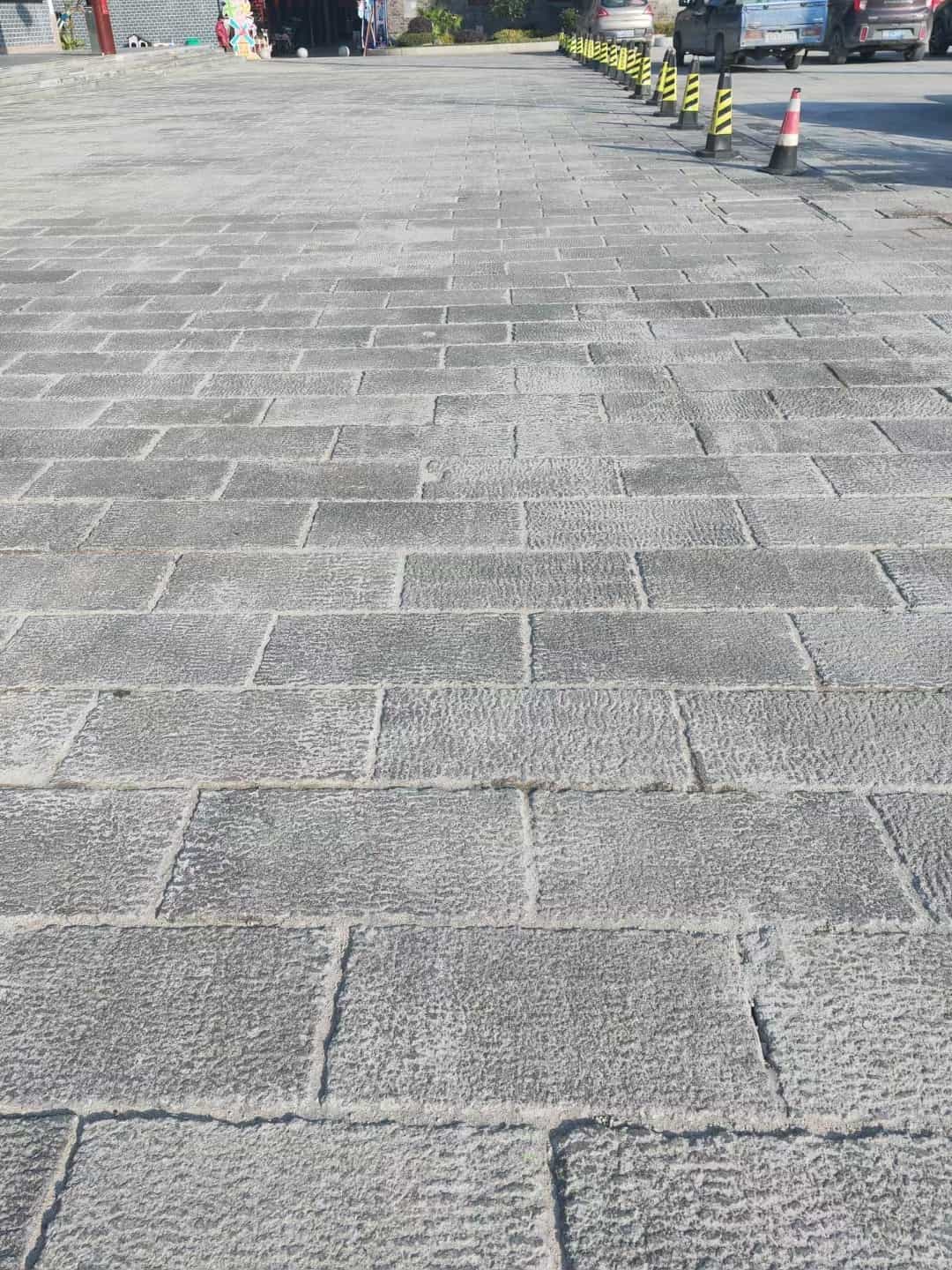 盐城仿古石铺装效果