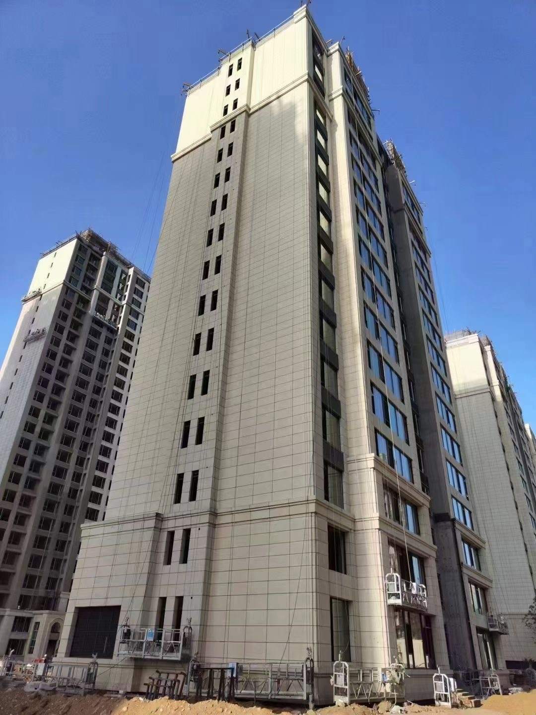 盐城黄金麻高端小区，外墙干挂