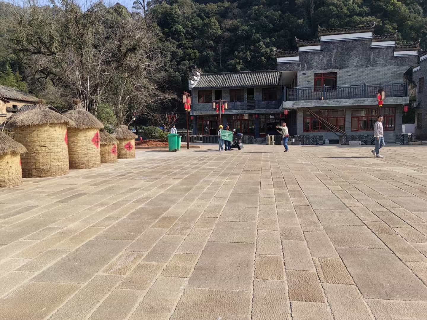盐城仿古石铺装效果