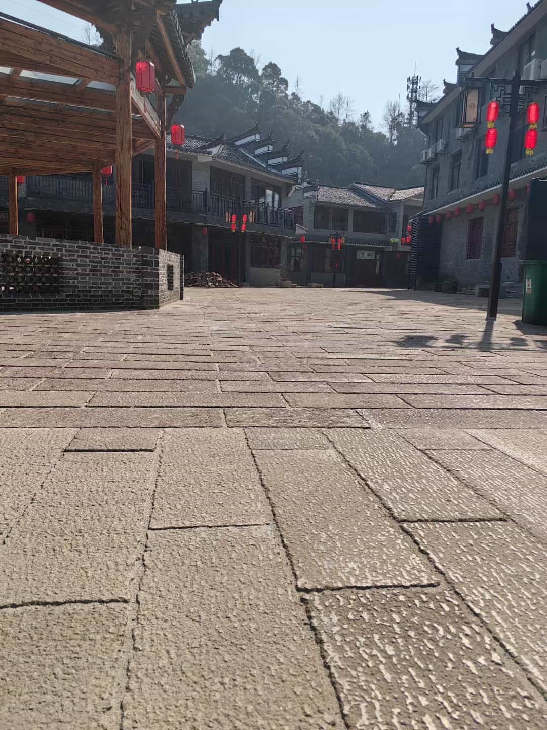 盐城仿古石铺装效果