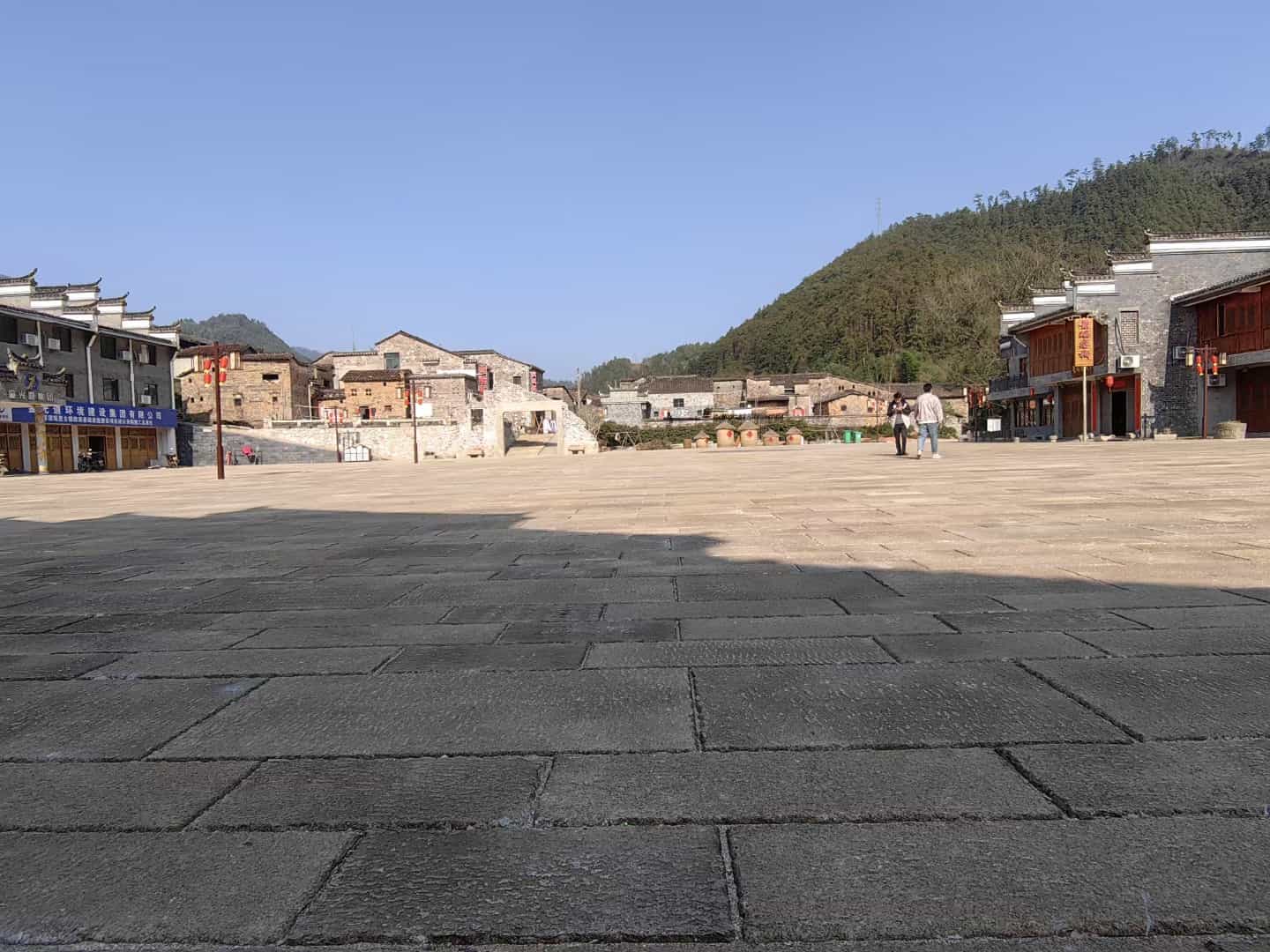 盐城仿古石铺装效果