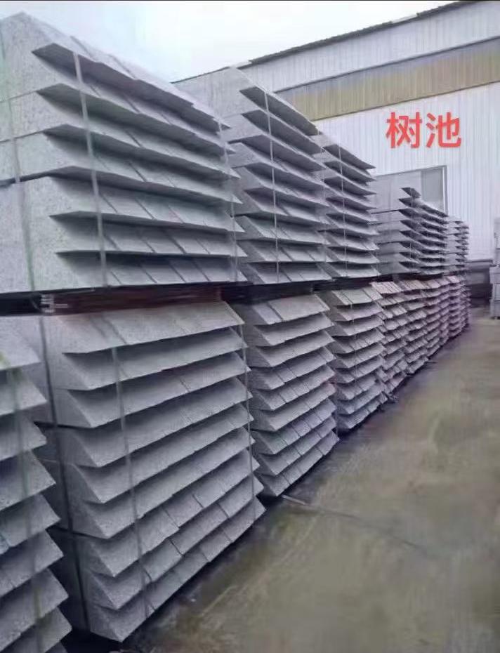 盐城 芝麻灰切头树池