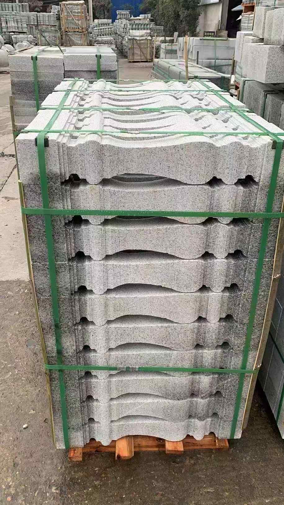 盐城 芝麻白方形拉丝面，栏杆花瓶柱