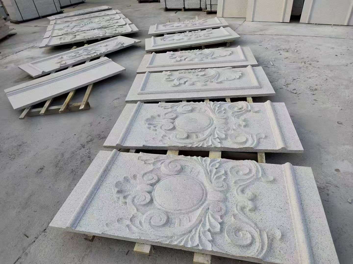 盐城 芝麻白干挂雕花板