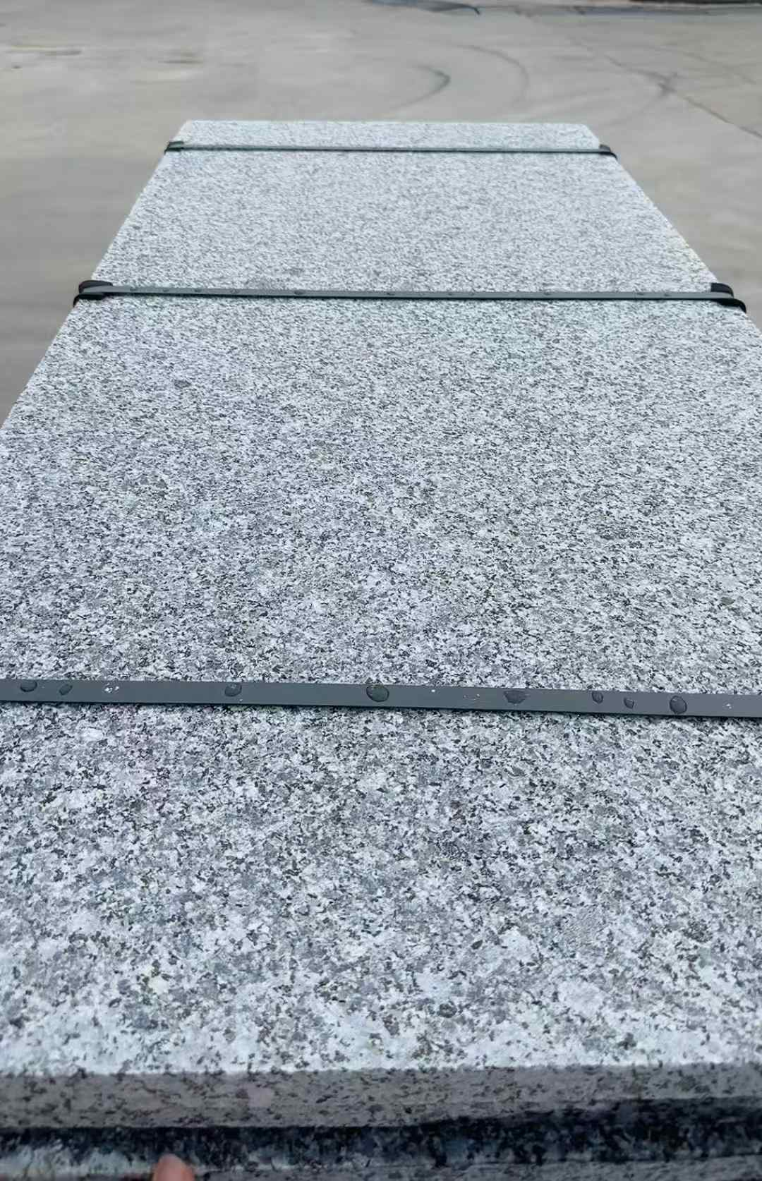 盐城 芝麻黑火烧面毛板，条板，半成品